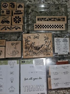 Stampin up stamp sets 48 Brand New Stamps